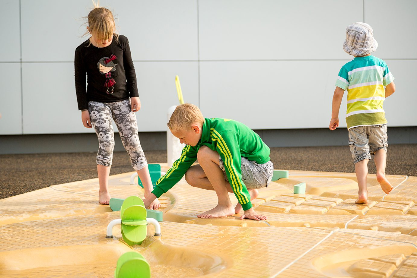 Young boys play